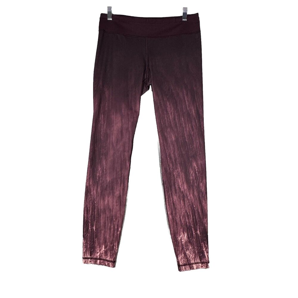 Under Armour Pants Womens Medium Purple Printed Legging All‎ Season Gear Workout